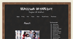 Desktop Screenshot of beasiswadataprint.com